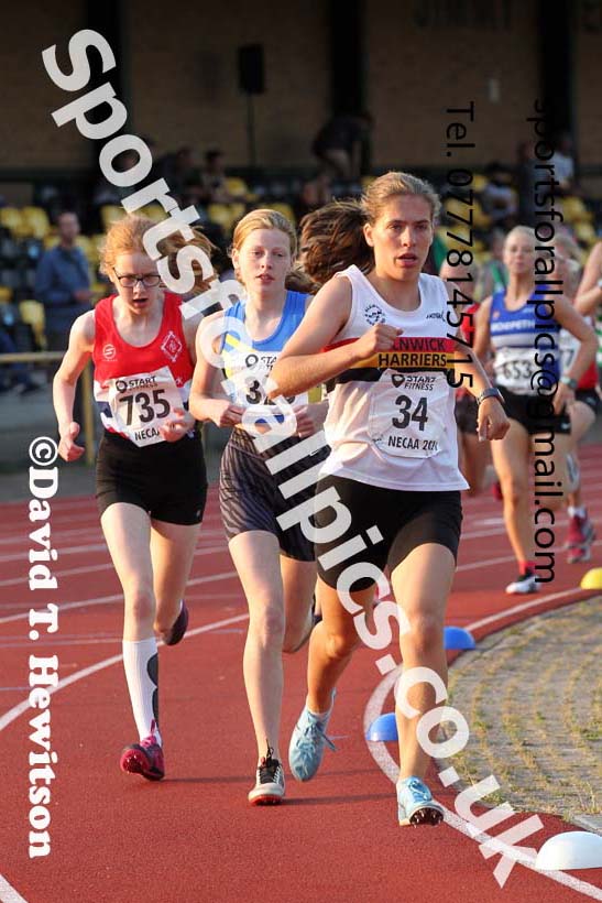 1500 metres, 2021 North East Grand Prix 5, Monkton, Wednesday, July 21st. Photo: David T. Hewitson/Sports for All Pics